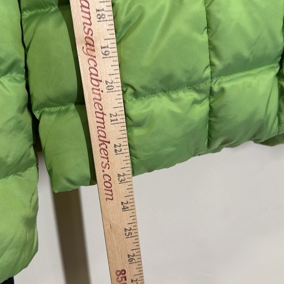 Bogner Leslie Goose Down Jacket Lime Green Puffer Womens 6 - Picture 13 of 13